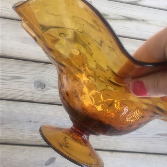 Viking glass Georgian capote bowl - Picture 6 of 8